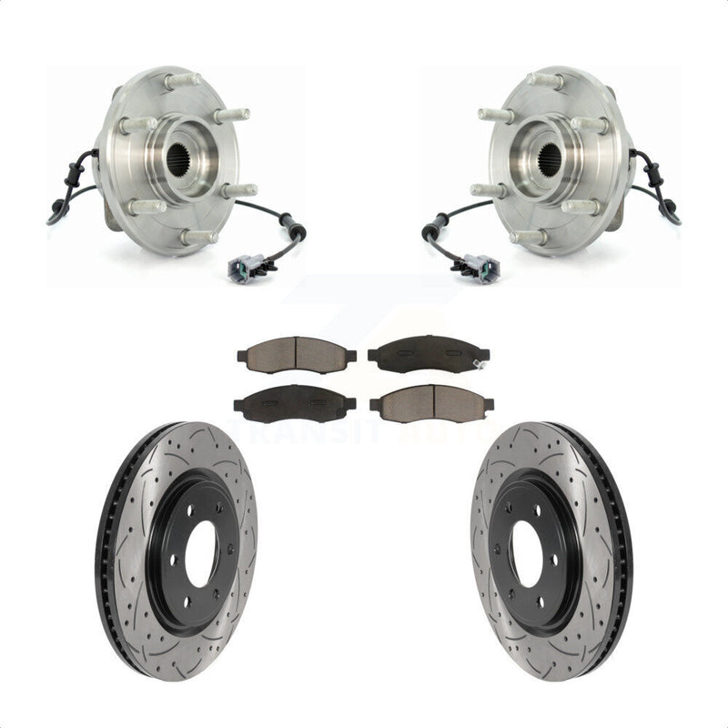 Transit Auto KBB-125523 Wheel Bearing and Hub Assembly for 2007 Nissan TITAN - Front product image