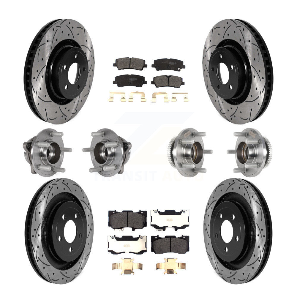 Transit Auto KBB-125537 Wheel Bearing and Hub Assembly for 2015-2019 Ford Mustang - Front and Rear product image
