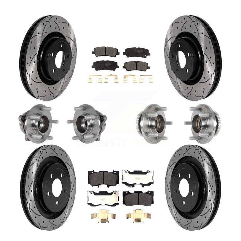 Transit Auto KBB-125537 Wheel Bearing and Hub Assembly for 2015-2019 Ford Mustang - Front and Rear product image