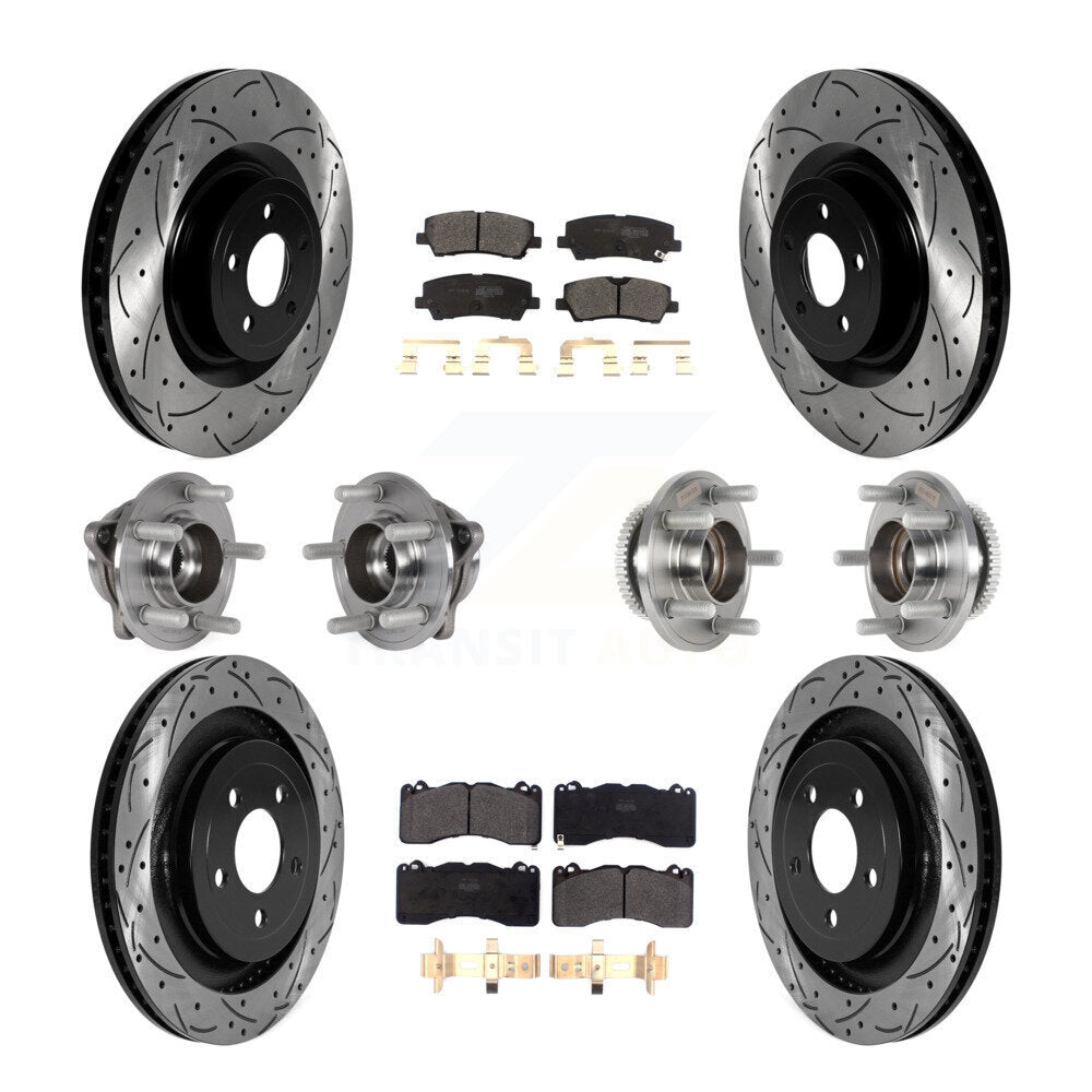 Transit Auto KBB-125539 Wheel Bearing and Hub Assembly for 2015-2018 Ford Mustang - Front and Rear product image