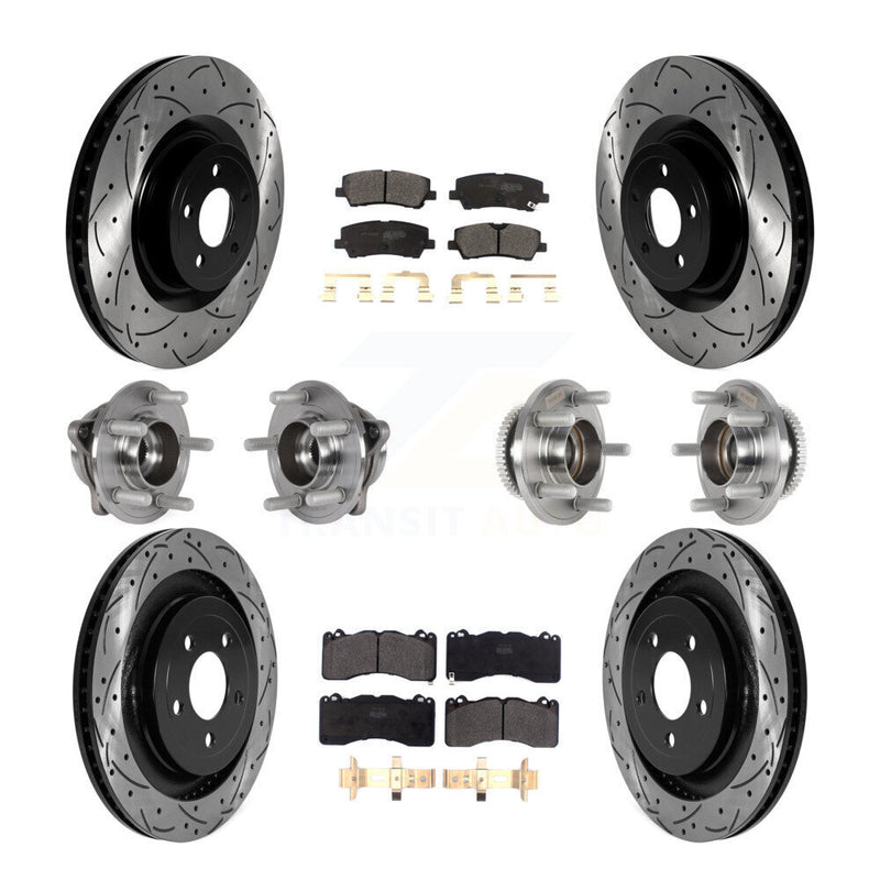 Transit Auto KBB-125539 Wheel Bearing and Hub Assembly for 2015-2018 Ford Mustang - Front and Rear product image