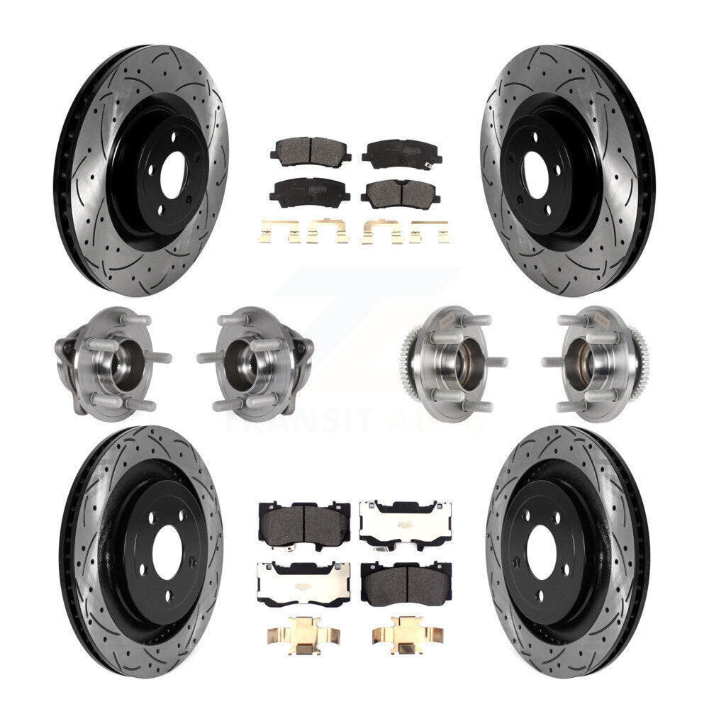Transit Auto KBB-125540 Wheel Bearing and Hub Assembly for 2020 Ford Mustang - Front and Rear product image