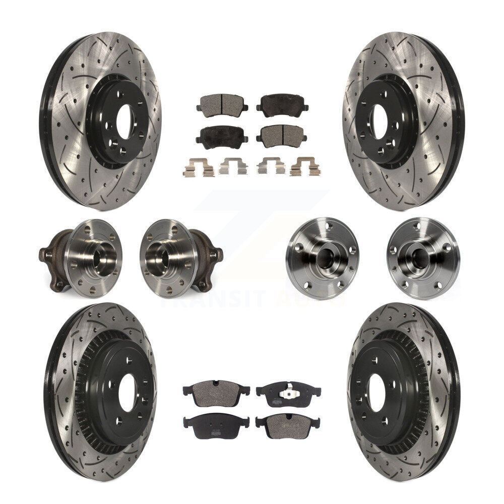 Transit Auto KBB-125544 Wheel Bearing and Hub Assembly for 2017 Volvo XC60 - Front and Rear product image