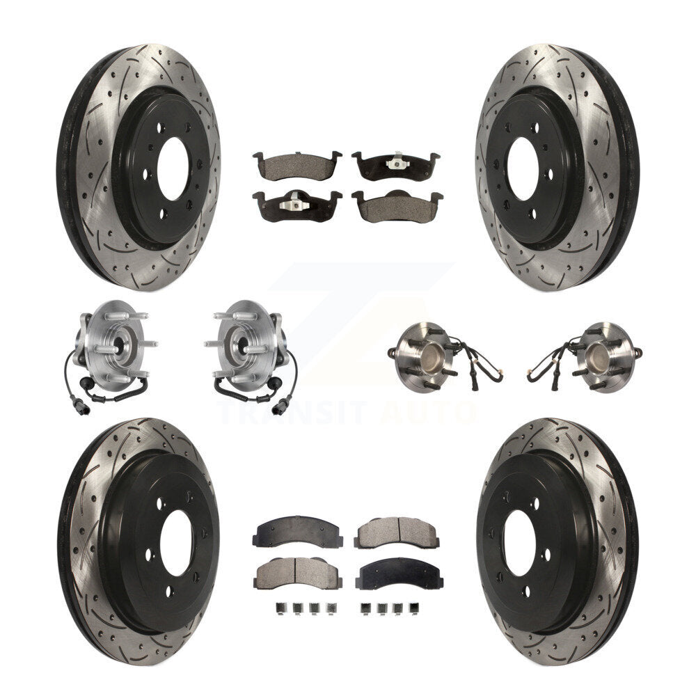 Transit Auto KBB-125571 Wheel Bearing and Hub Assembly for 2010 Ford Expedition, Lincoln Navigator - Front and Rear product image