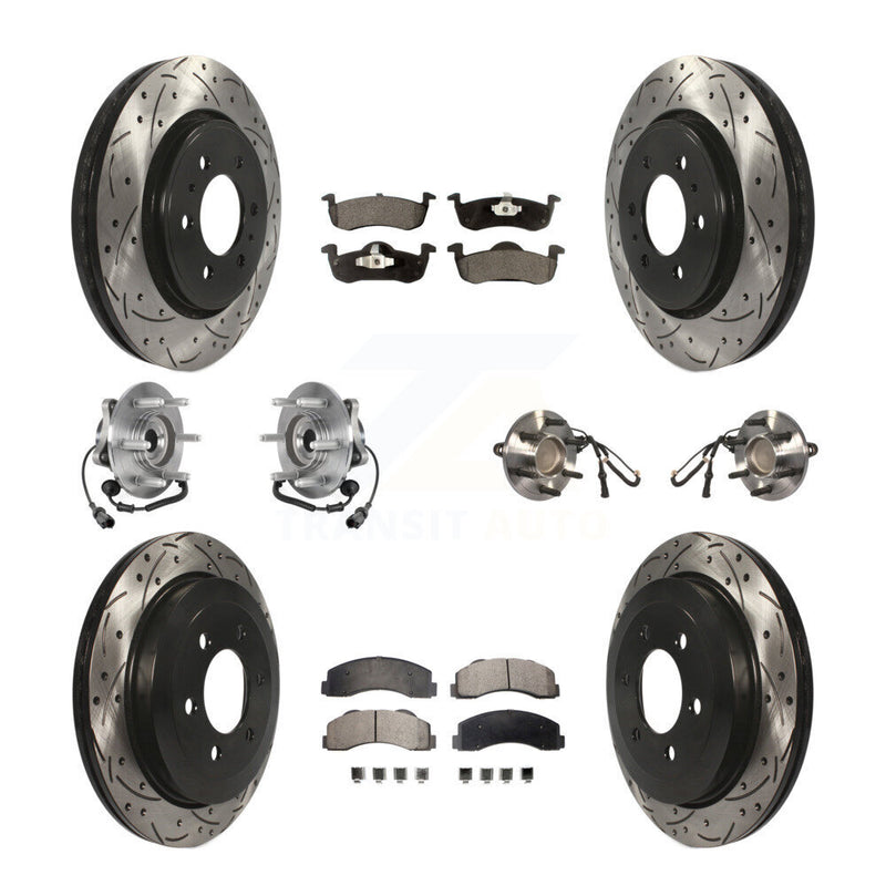 Transit Auto KBB-125571 Wheel Bearing and Hub Assembly for 2010 Ford Expedition, Lincoln Navigator - Front and Rear product image