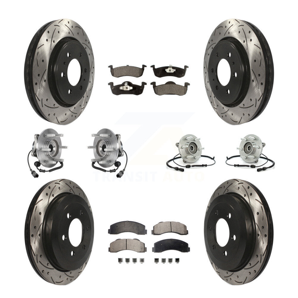 Transit Auto KBB-125572 Wheel Bearing and Hub Assembly for 2010 Ford Expedition, Lincoln Navigator - Front and Rear product image