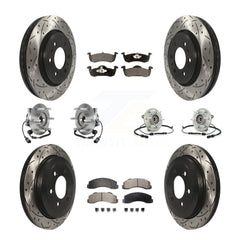 Transit Auto KBB-125572 Wheel Bearing and Hub Assembly for 2010 Ford Expedition, Lincoln Navigator - Front and Rear product image
