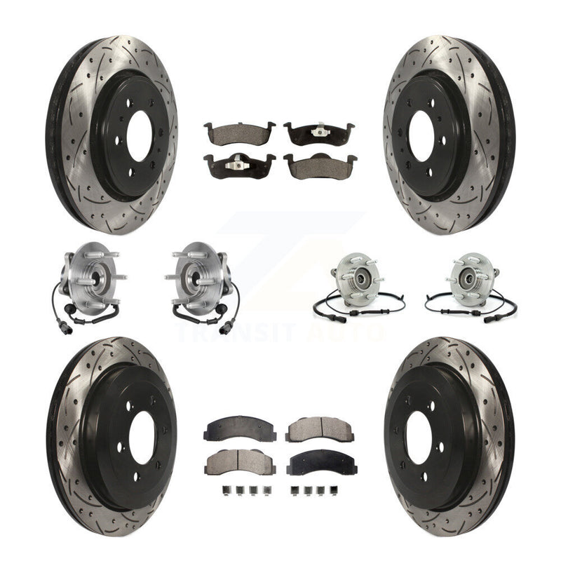 Transit Auto KBB-125572 Wheel Bearing and Hub Assembly for 2010 Ford Expedition, Lincoln Navigator - Front and Rear product image
