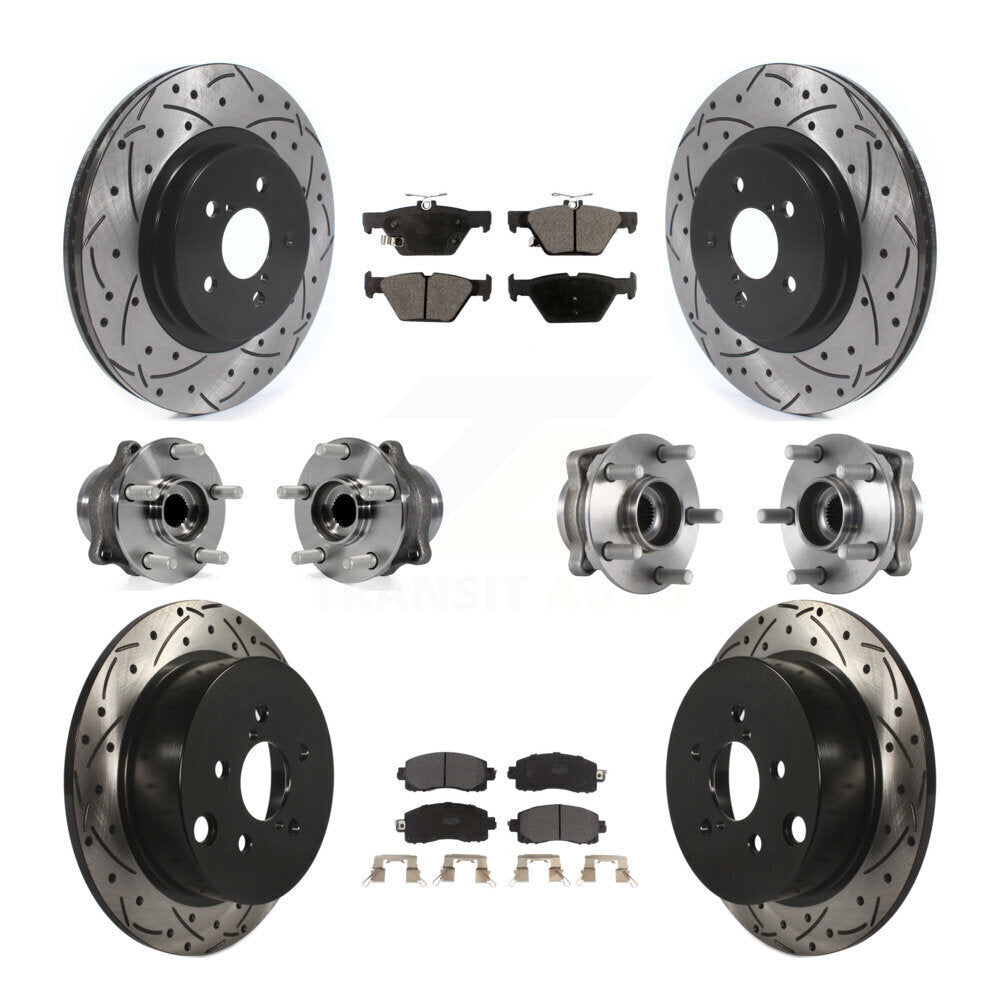 Transit Auto KBB-125573 Wheel Bearing and Hub Assembly for 2020 Subaru Crosstrek - Front and Rear product image