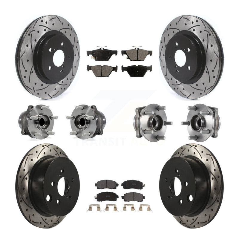 Transit Auto KBB-125573 Wheel Bearing and Hub Assembly for 2020 Subaru Crosstrek - Front and Rear product image