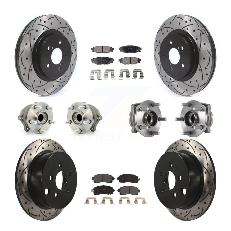 Transit Auto KBB-125574 Wheel Bearing and Hub Assembly for 2020-2023 Subaru Crosstrek - Front and Rear product image