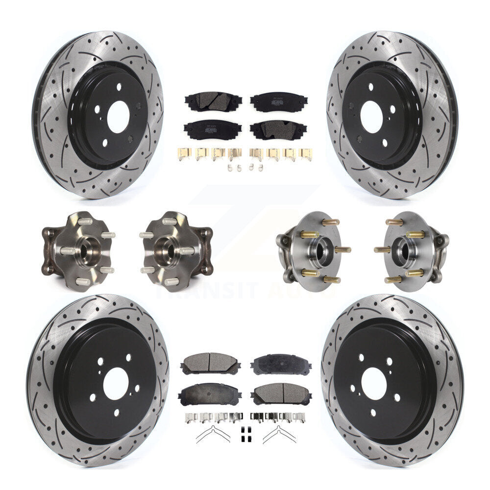 Transit Auto KBB-125575 Wheel Bearing and Hub Assembly for 2016-2022 Lexus RX350, Lexus RX350L, Lexus RX450hL & more - Front and Rear product image
