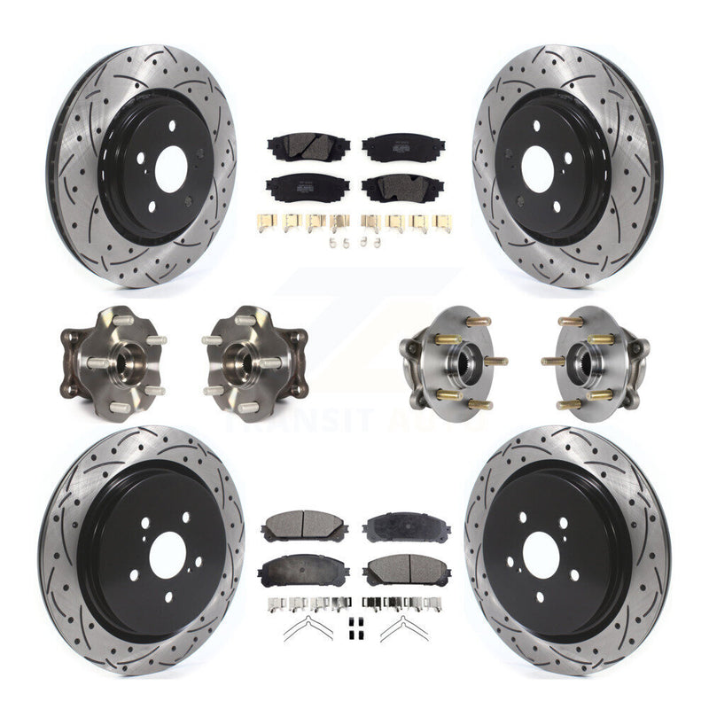 Transit Auto KBB-125575 Wheel Bearing and Hub Assembly for 2016-2022 Lexus RX350, Lexus RX350L, Lexus RX450hL & more - Front and Rear product image