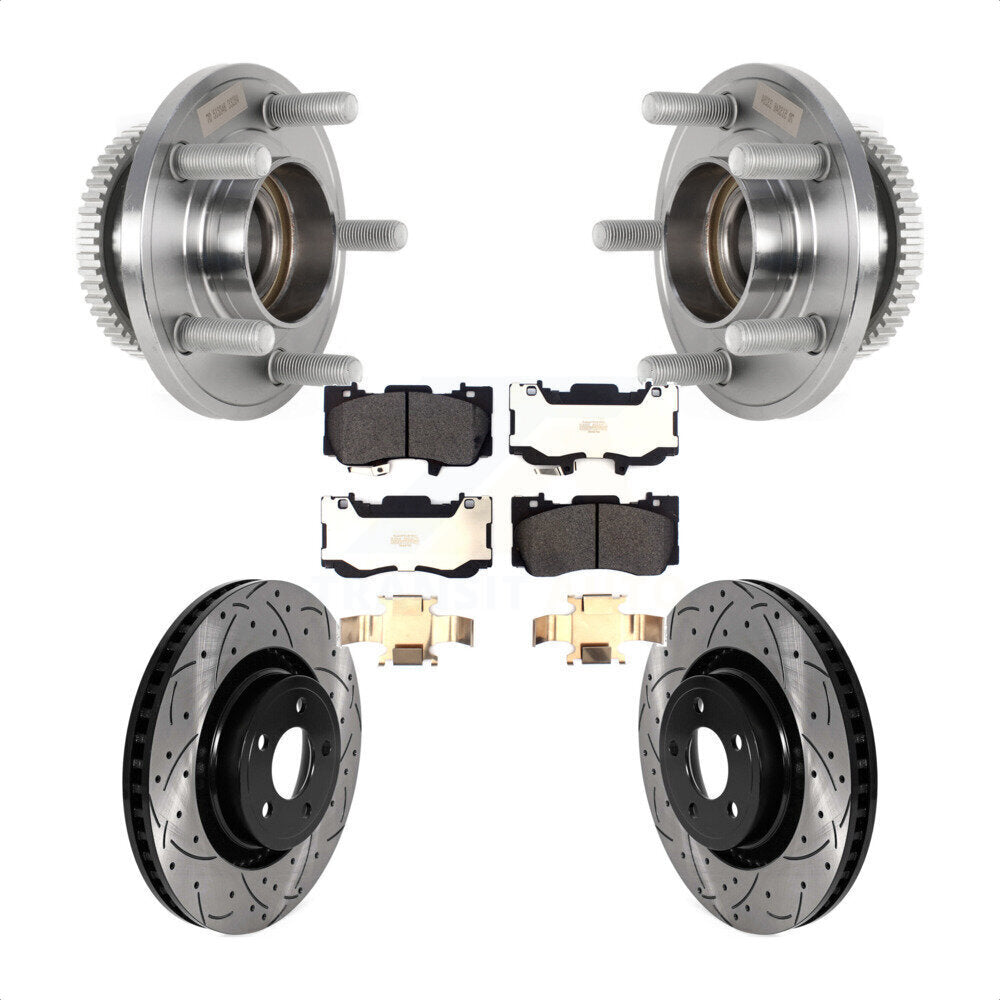 Transit Auto KBB-125586 Wheel Bearing and Hub Assembly for 2015-2019 Ford Mustang - Front product image