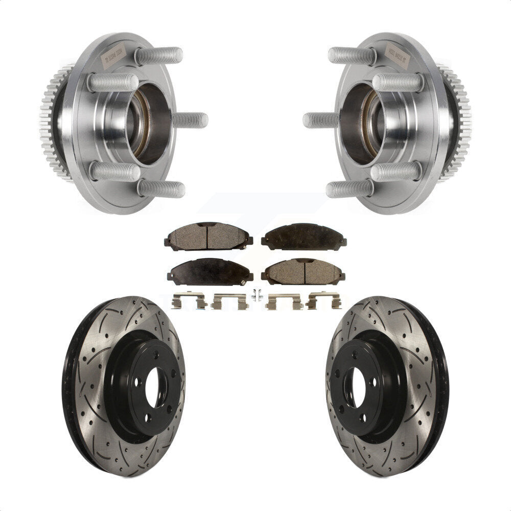 Transit Auto KBB-125589 Wheel Bearing and Hub Assembly for 2015-2020 Ford Mustang - Front product image
