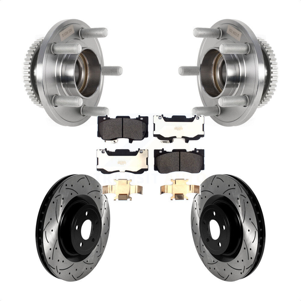 Transit Auto KBB-125590 Wheel Bearing and Hub Assembly for 2020 Ford Mustang - Front product image