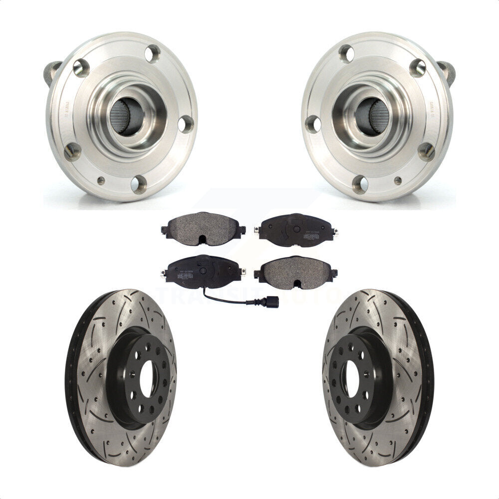 Transit Auto KBB-125591 Wheel Bearing and Hub Assembly for 2021-2022 Volkswagen Passat - Front product image