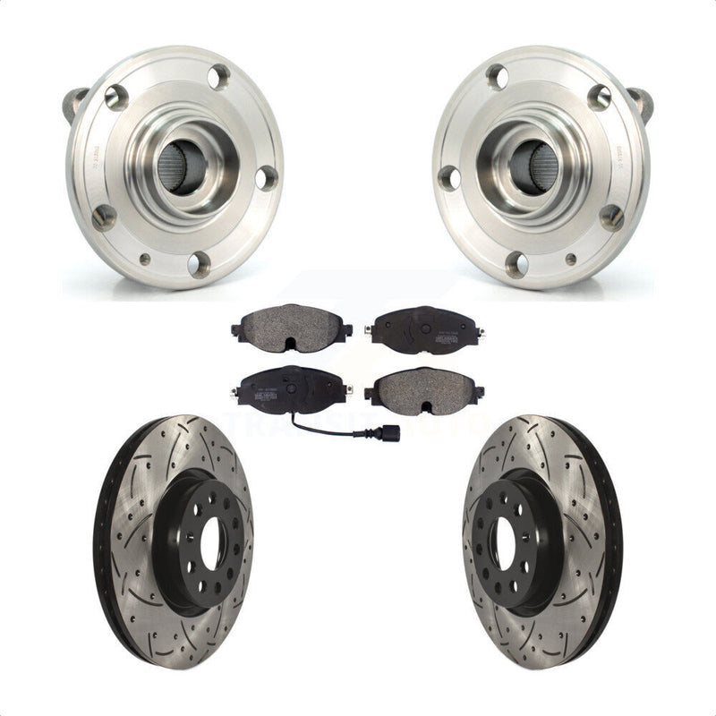 Transit Auto KBB-125591 Wheel Bearing and Hub Assembly for 2021-2022 Volkswagen Passat - Front product image