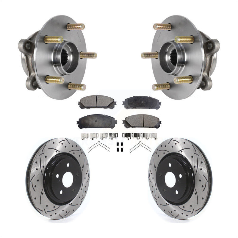 Transit Auto KBB-125594 Wheel Bearing and Hub Assembly for 2016-2022 Lexus RX350, Lexus RX350L, Lexus RX450hL & more - Front product image