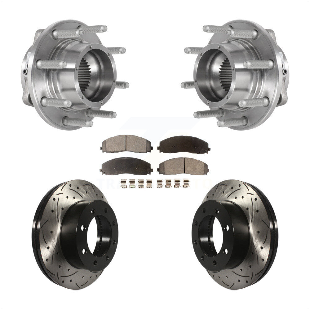 Transit Auto KBB-125602 Wheel Bearing and Hub Assembly for 2017-2022 Ford F-250 Super Duty, Ford F-350 Super Duty - Front product image
