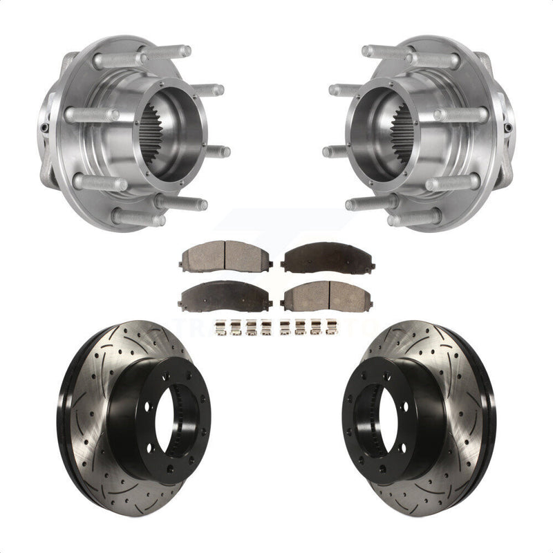 Transit Auto KBB-125602 Wheel Bearing and Hub Assembly for 2017-2022 Ford F-250 Super Duty, Ford F-350 Super Duty - Front product image