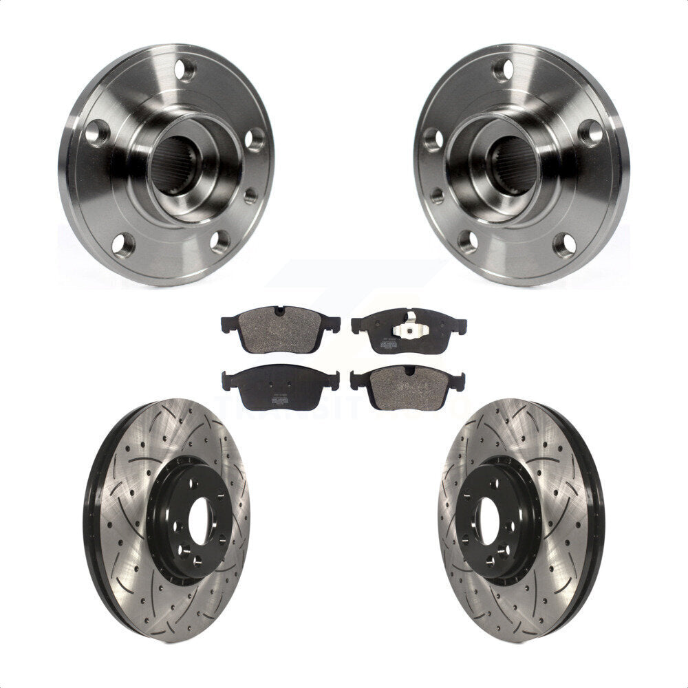 Transit Auto KBB-125608 Wheel Bearing and Hub Assembly for 2017 Volvo XC60 - Front product image