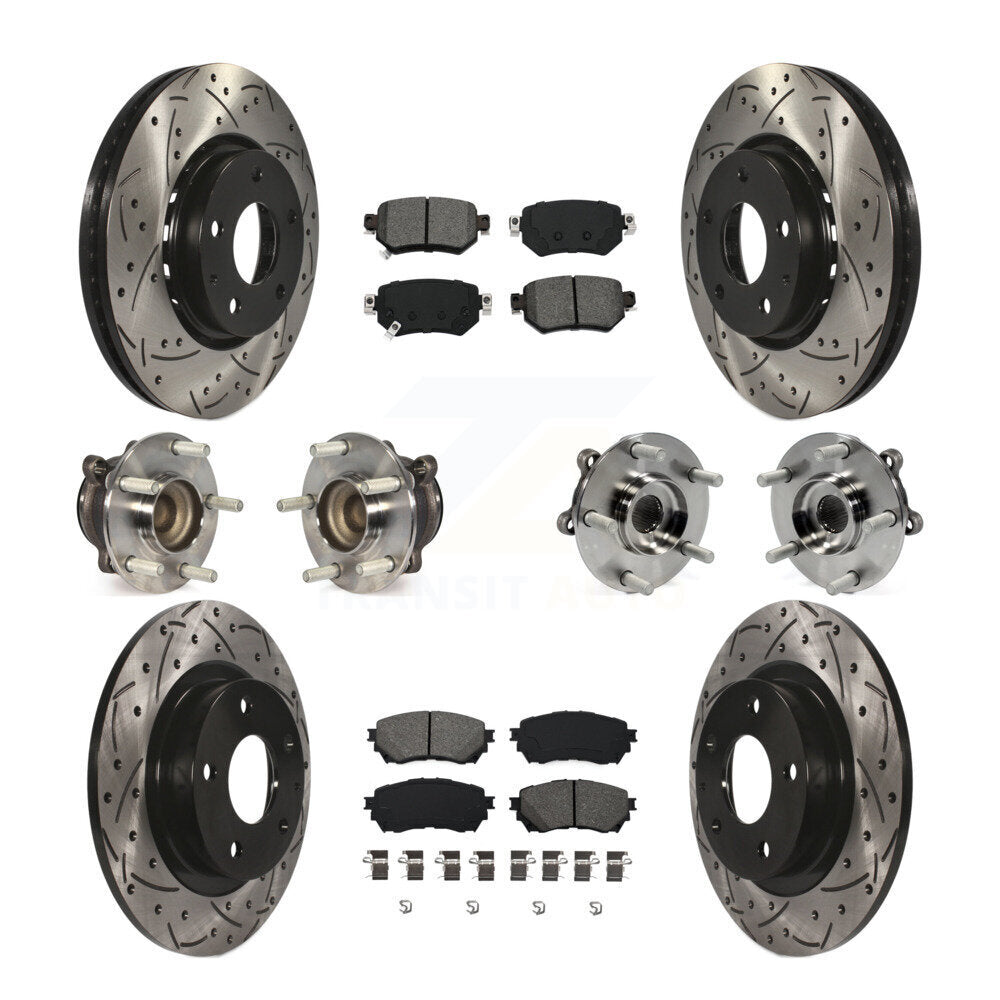 Transit Auto KBB-125637 Wheel Bearing and Hub Assembly for 2019-2021 Mazda 6 - Front and Rear product image