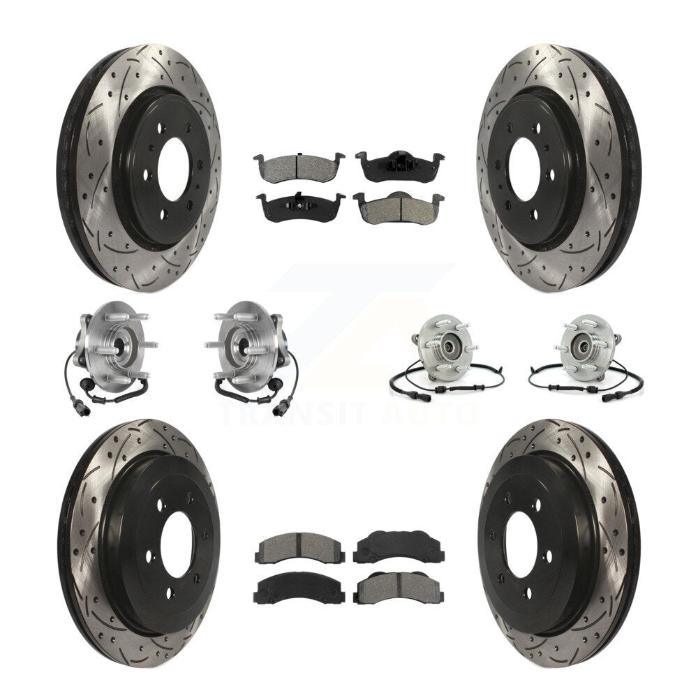 Transit Auto KBB-125638 Wheel Bearing and Hub Assembly for 2010 Ford Expedition, Lincoln Navigator - Front and Rear product image