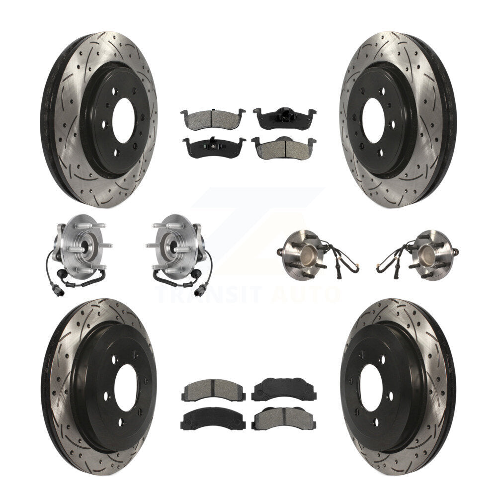Transit Auto KBB-125639 Wheel Bearing and Hub Assembly for 2010 Ford Expedition, Lincoln Navigator - Front and Rear product image