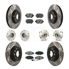 Transit Auto KBB-125642 Wheel Bearing and Hub Assembly for 2021-2022 Volkswagen Passat - Front and Rear product image