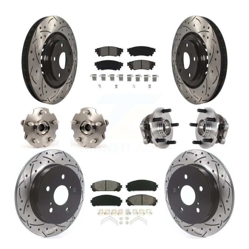 Transit Auto KBB-125644 Wheel Bearing and Hub Assembly for 2015-2021 Lexus NX300h, Lexus NX300, Lexus NX200t - Front and Rear product image