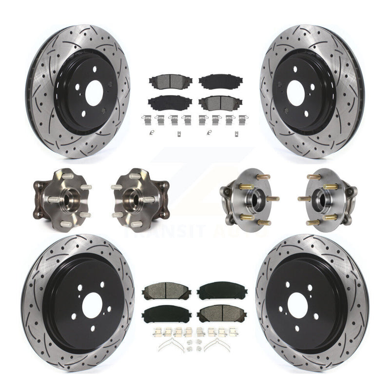 Transit Auto KBB-125645 Wheel Bearing and Hub Assembly for 2016-2022 Lexus RX350, Lexus RX350L, Lexus RX450hL & more - Front and Rear product image
