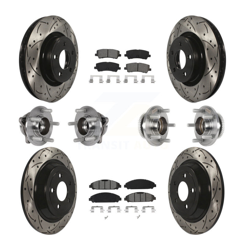 Transit Auto KBB-125647 Wheel Bearing and Hub Assembly for 2015-2017 Ford Mustang - Front and Rear product image