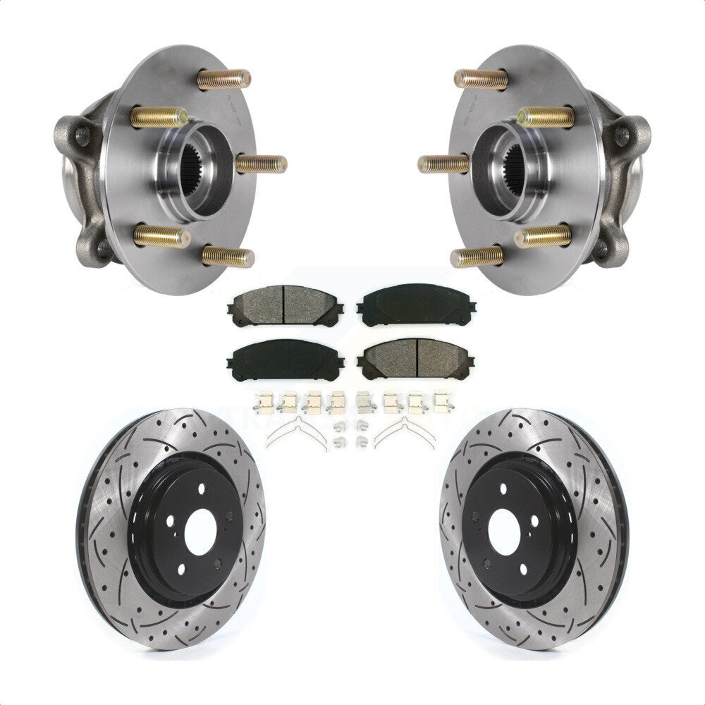 Transit Auto KBB-125656 Wheel Bearing and Hub Assembly for 2016-2022 Lexus RX350, Lexus RX350L, Lexus RX450hL & more - Front product image
