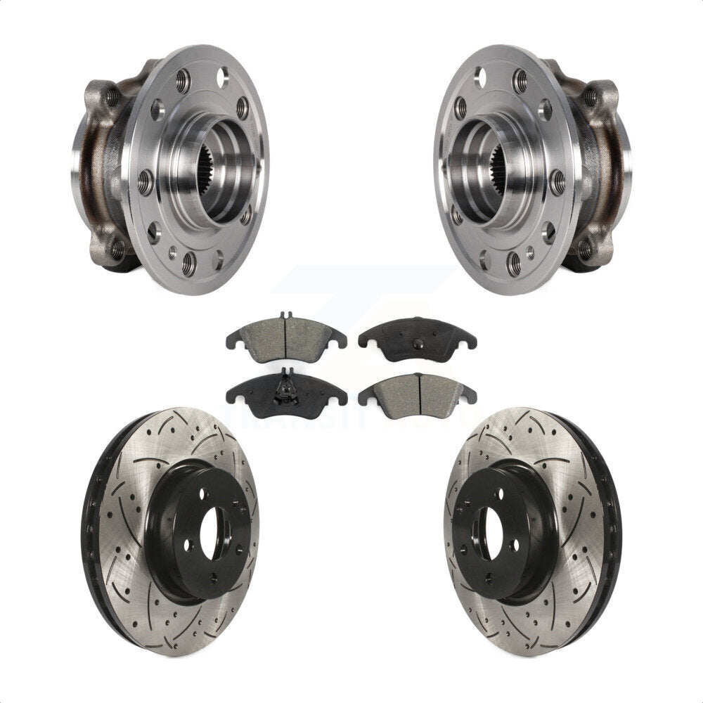 Transit Auto KBB-125657 Wheel Bearing and Hub Assembly for 2017 Mercedes-Benz E400 - Front product image