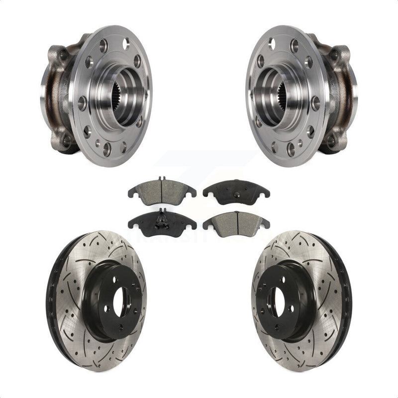 Transit Auto KBB-125657 Wheel Bearing and Hub Assembly for 2017 Mercedes-Benz E400 - Front product image