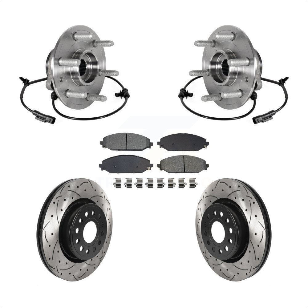 Transit Auto KBB-125658 Wheel Bearing and Hub Assembly for 2019-2023 Ram 1500 - Front product image