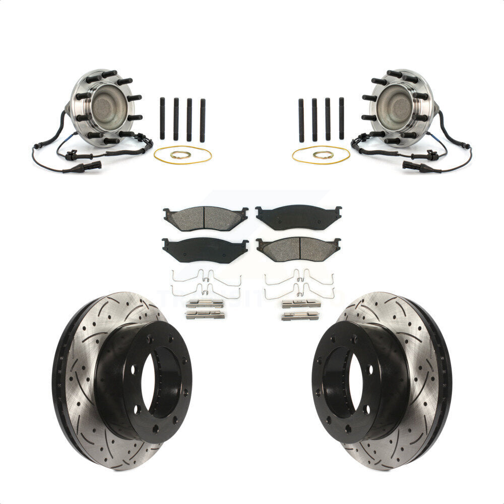 Transit Auto KBB-125660 Wheel Bearing and Hub Assembly for 2005-2009 Ford F-450 Super Duty - Front product image