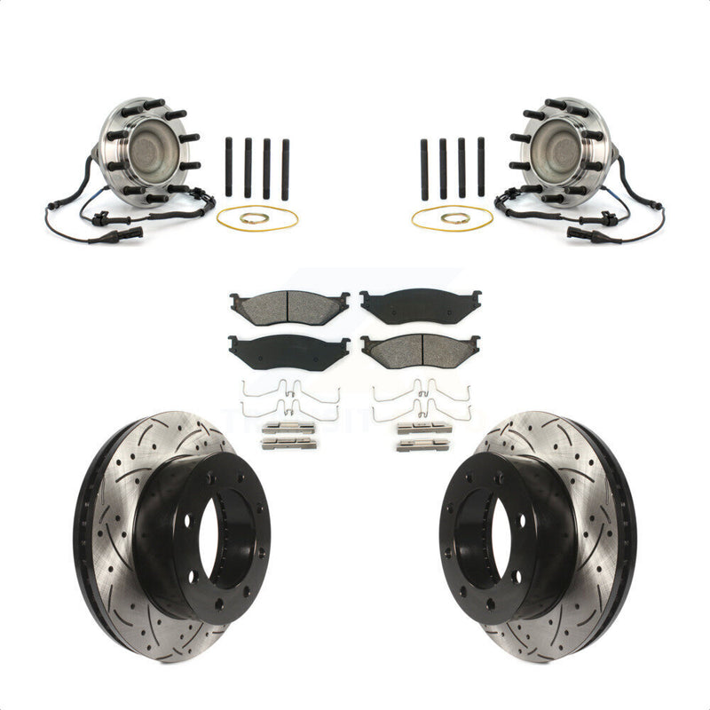 Transit Auto KBB-125660 Wheel Bearing and Hub Assembly for 2005-2009 Ford F-450 Super Duty - Front product image