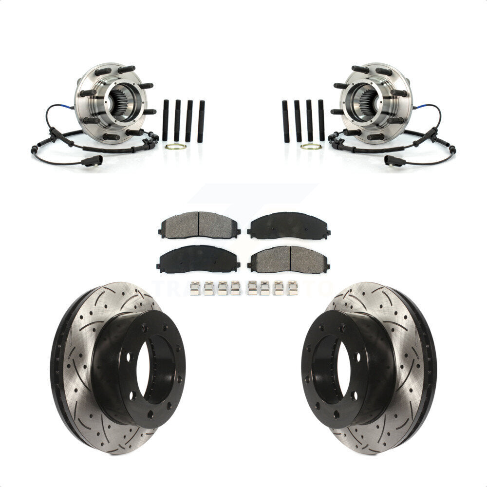 Transit Auto KBB-125661 Wheel Bearing and Hub Assembly for 2013 Ford F-250 Super Duty - Front product image