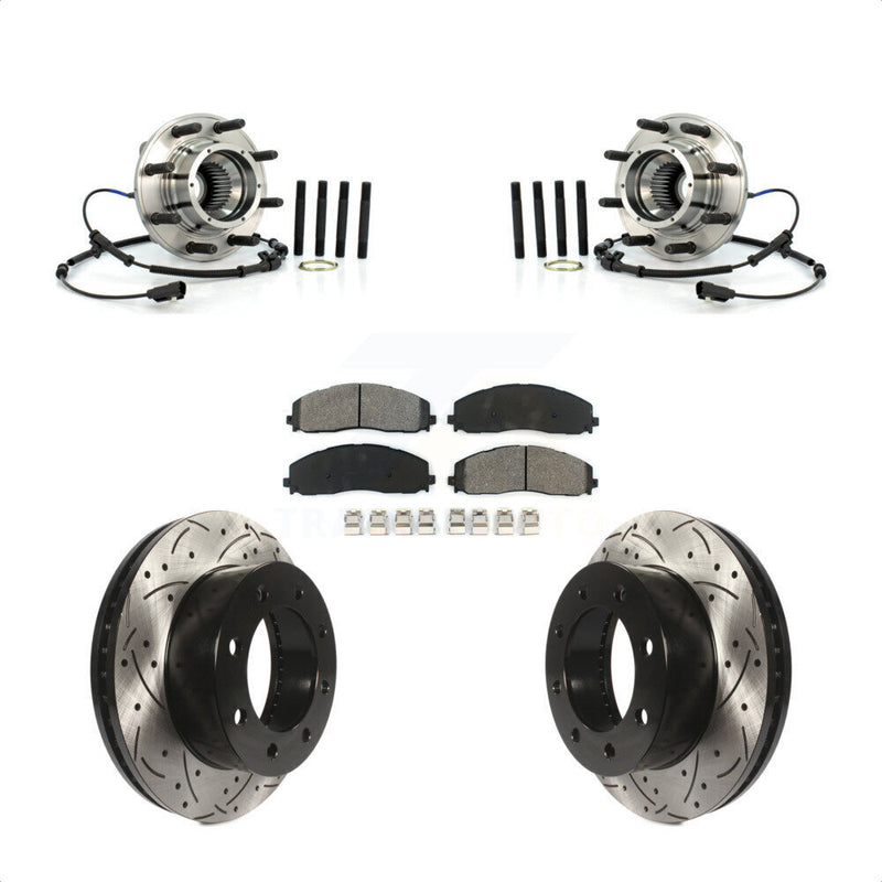 Transit Auto KBB-125661 Wheel Bearing and Hub Assembly for 2013 Ford F-250 Super Duty - Front product image