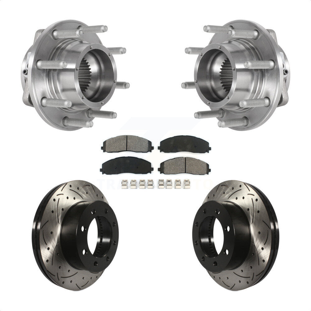 Transit Auto KBB-125662 Wheel Bearing and Hub Assembly for 2017-2022 Ford F-250 Super Duty, Ford F-350 Super Duty - Front product image