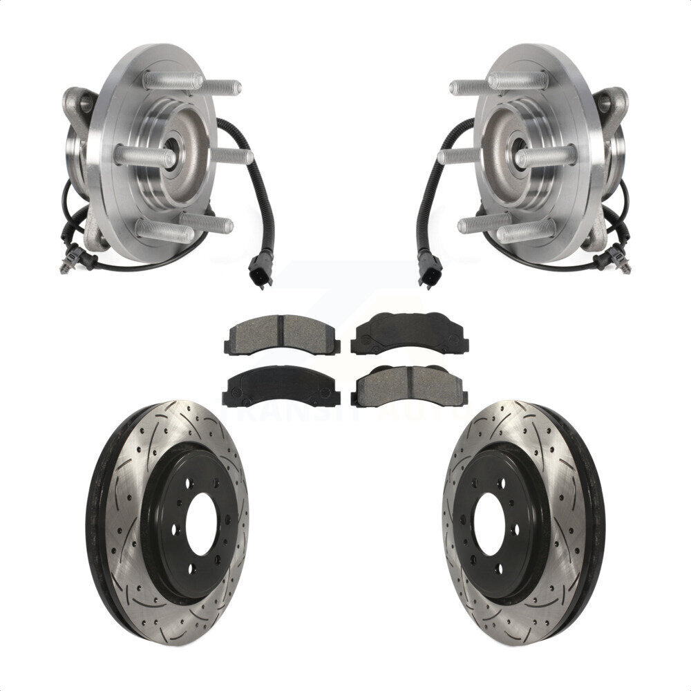 Transit Auto KBB-125670 Wheel Bearing and Hub Assembly for 2015-2017 Ford Expedition, Lincoln Navigator - Front product image