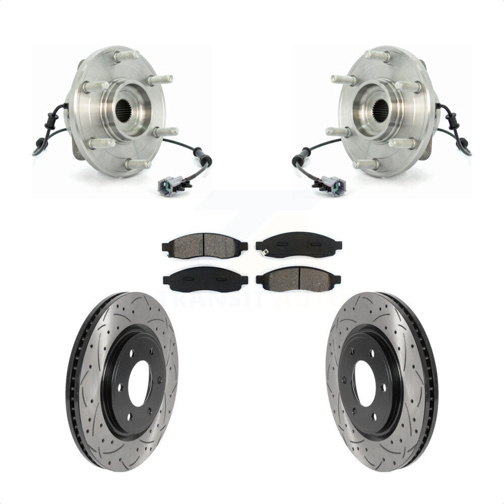 Transit Auto KBB-125671 Wheel Bearing and Hub Assembly for 2007 Nissan TITAN - Front product image