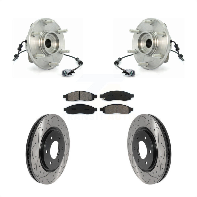 Transit Auto KBB-125671 Wheel Bearing and Hub Assembly for 2007 Nissan TITAN - Front product image