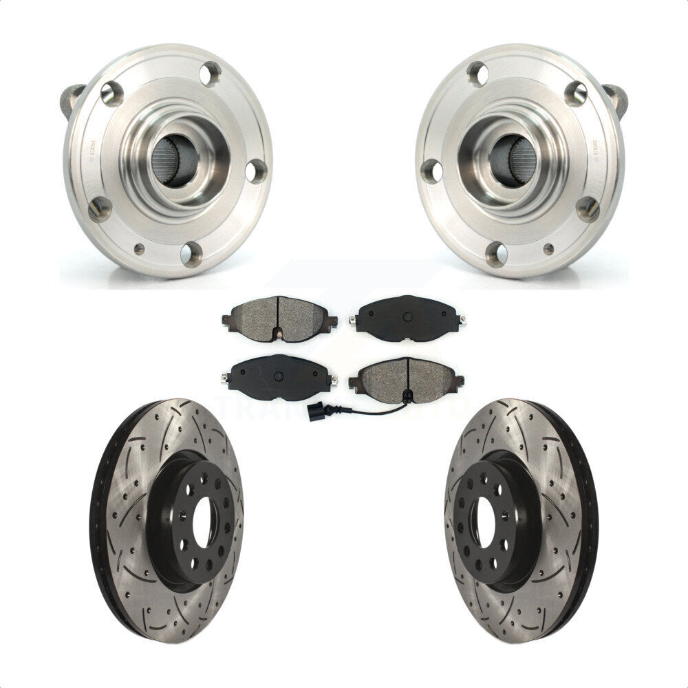 Transit Auto KBB-125672 Wheel Bearing and Hub Assembly for 2021-2022 Volkswagen Passat - Front product image