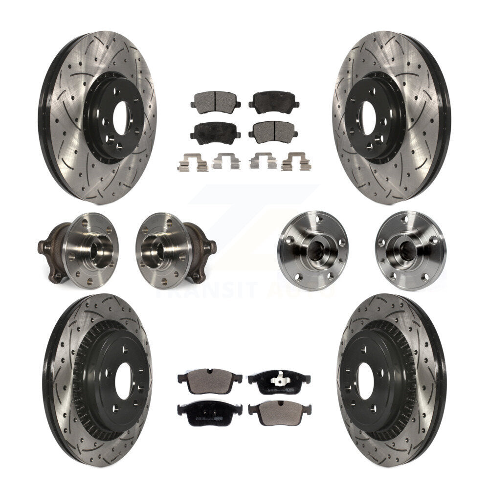 Transit Auto KBB-125695 Wheel Bearing and Hub Assembly for 2017 Volvo XC60 - Front and Rear product image