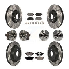 Transit Auto KBB-125695 Wheel Bearing and Hub Assembly for 2017 Volvo XC60 - Front and Rear product image