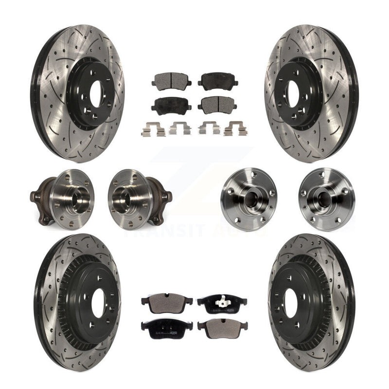 Transit Auto KBB-125695 Wheel Bearing and Hub Assembly for 2017 Volvo XC60 - Front and Rear product image