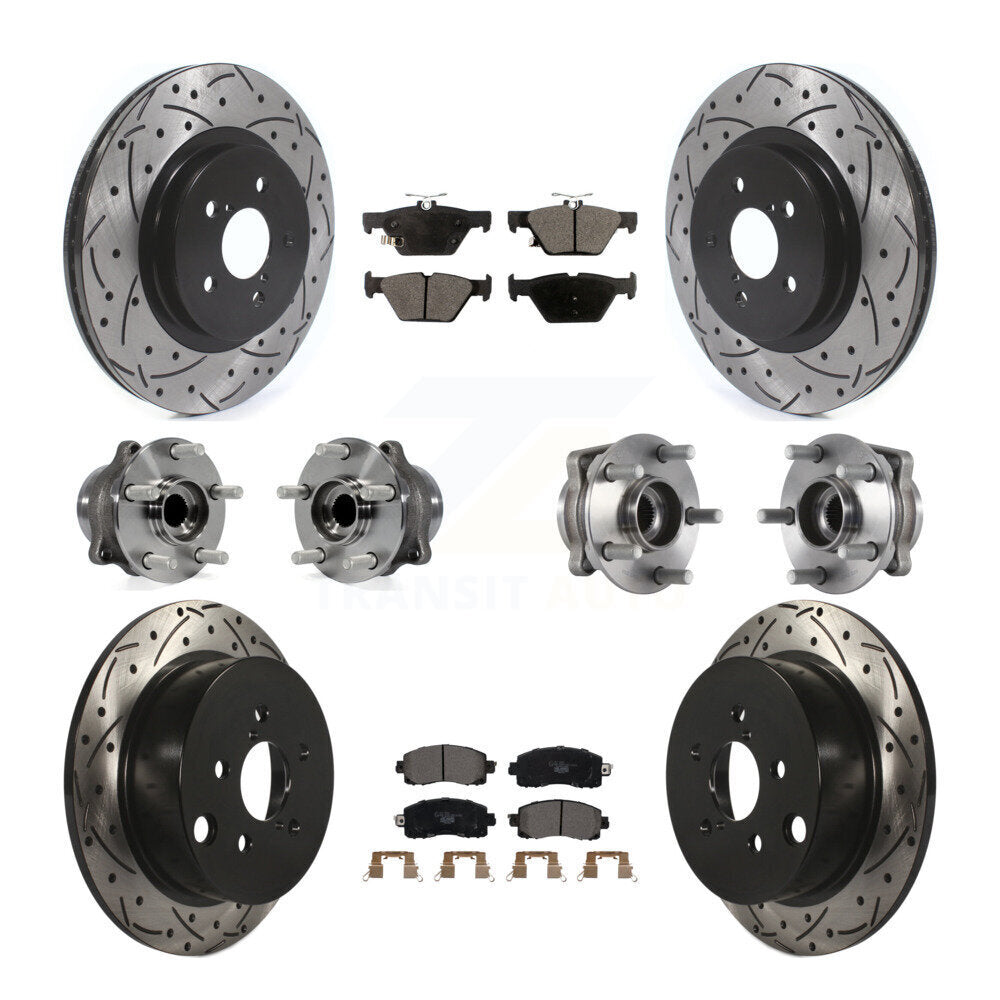Transit Auto KBB-125717 Wheel Bearing and Hub Assembly for 2020 Subaru Crosstrek - Front and Rear product image